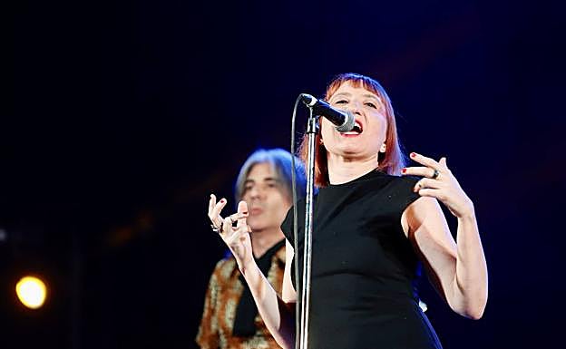 La jienense María Guadaña en acción. 