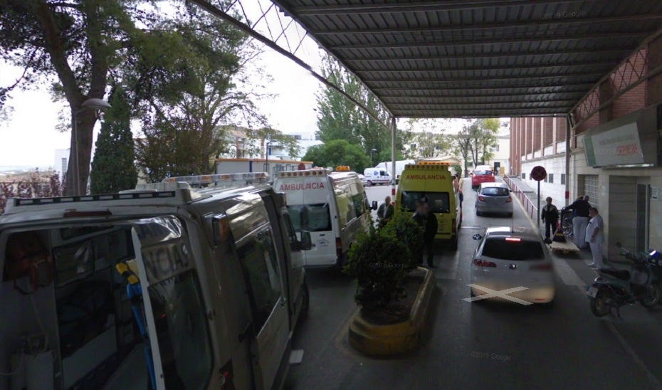 Exterior del Hospital Médico Quirúrgico.. 