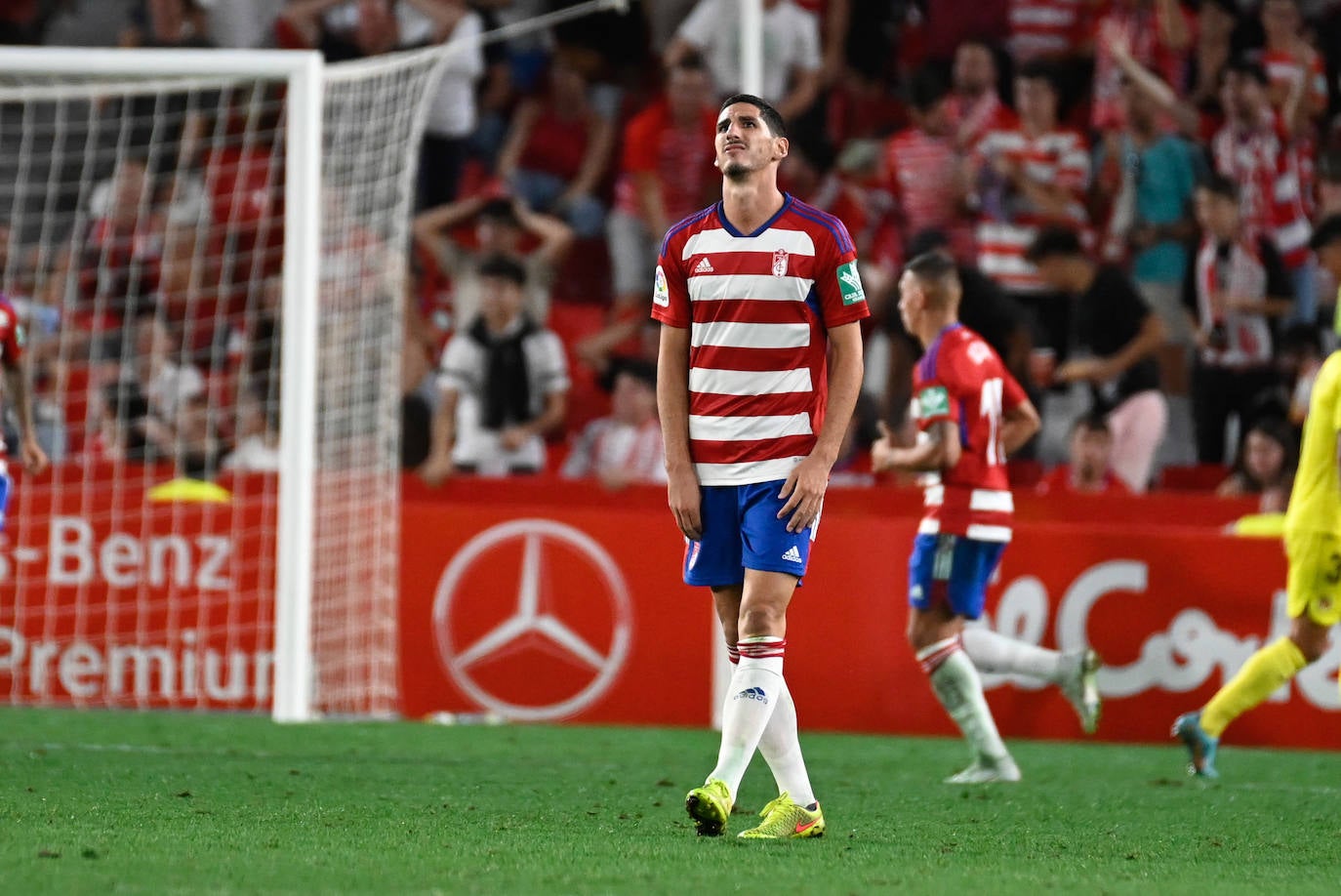 Repasa en fotos los mejores momentos del partido disputado este lunes en Los Cármenes