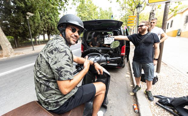 Nick Barili, en el Triunfo, antes de subir a San Cristóbal.