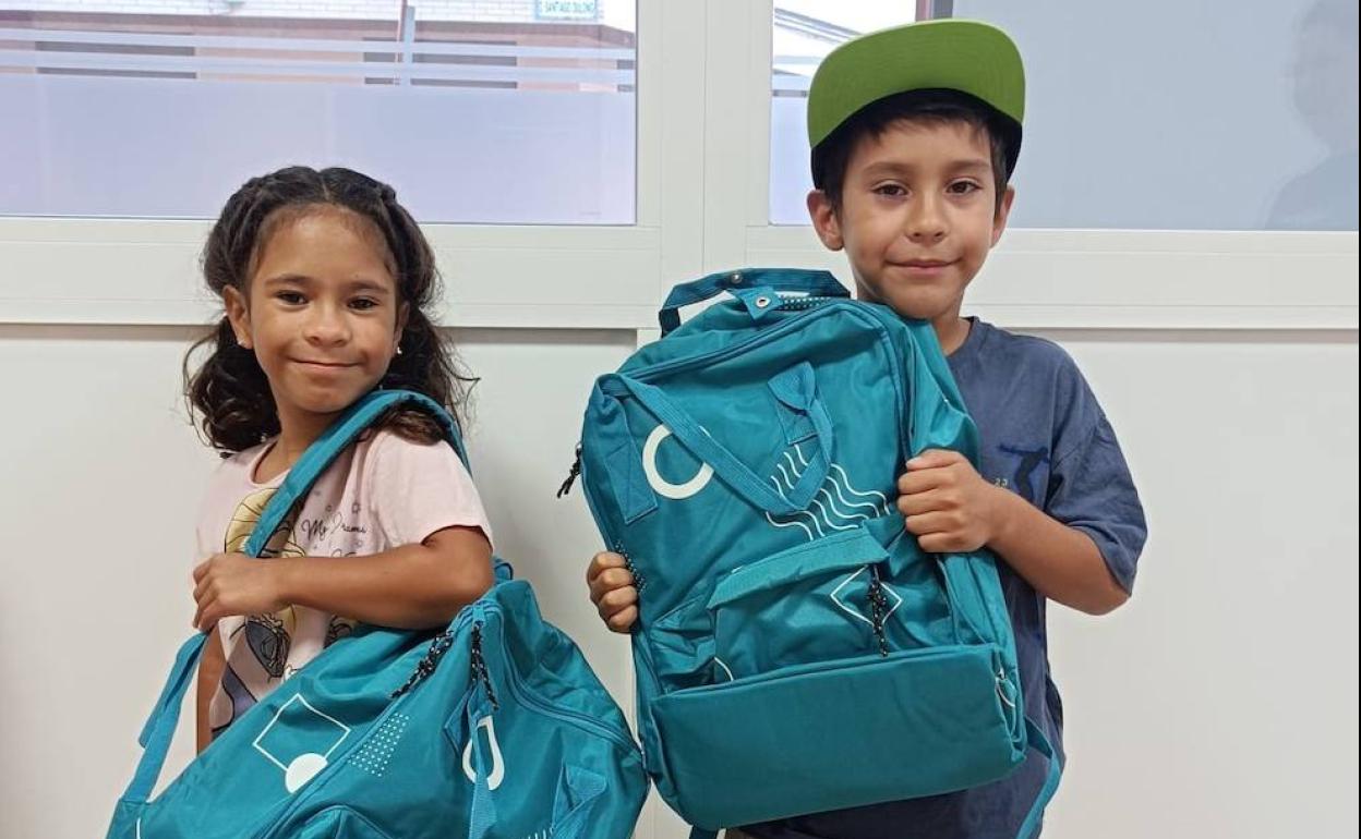 Menores participantes en el programa.
