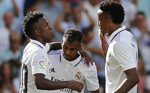 Los goles de Vinicius y Rodrygo estrenan el Bernabéu con victoria