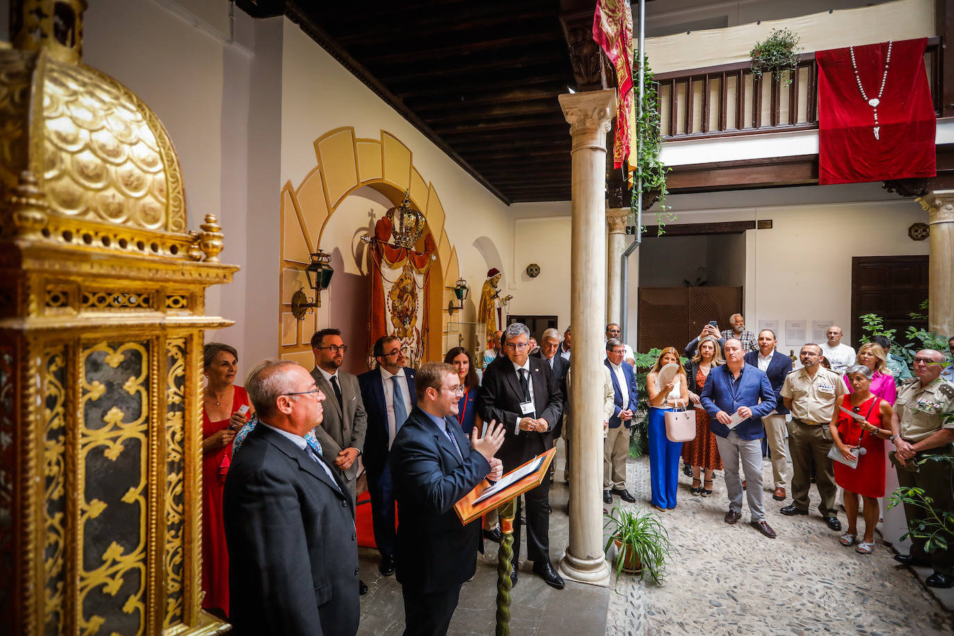 Una muestra en el Museo de las Carmelitas revela el papel clave que jugaron en la contienda personajes como Álvaro de Bazán, Lope de Figueroa o los soldados del Tercio de Granada