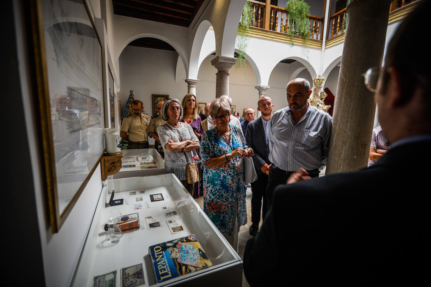 Una muestra en el Museo de las Carmelitas revela el papel clave que jugaron en la contienda personajes como Álvaro de Bazán, Lope de Figueroa o los soldados del Tercio de Granada