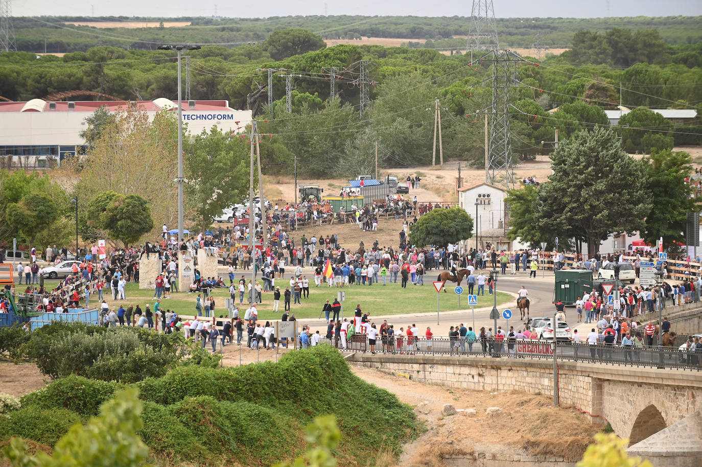 Fotos: El encierro del Toro de la Vega, en imágenes