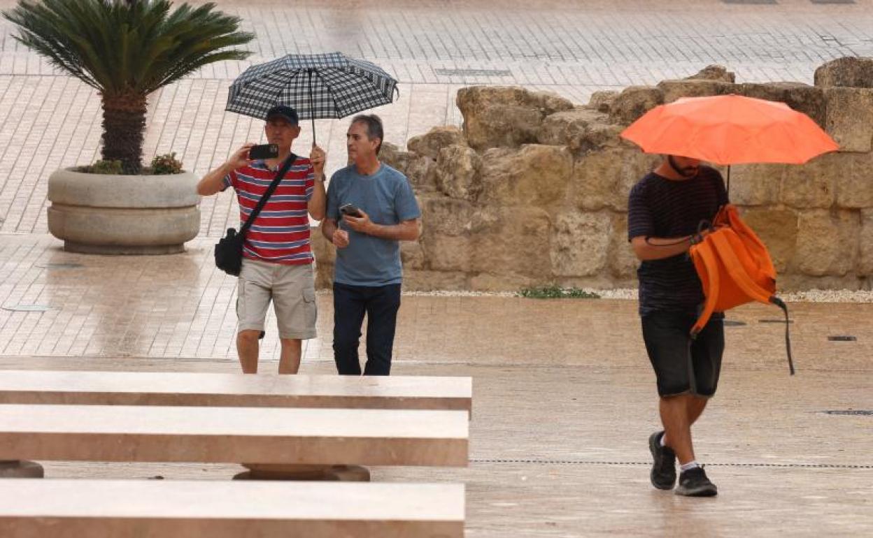 Aviso por lluvia en Andalucía