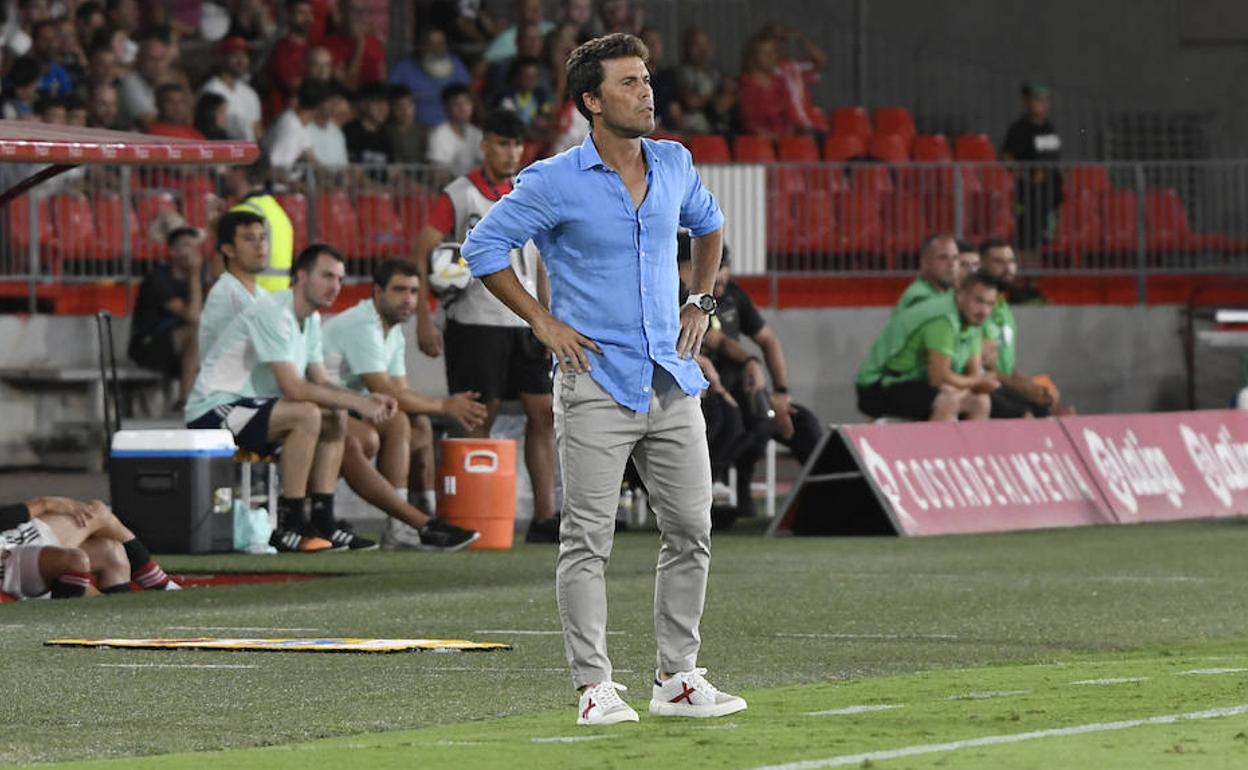 Rubi, técnico de la UD Almería.