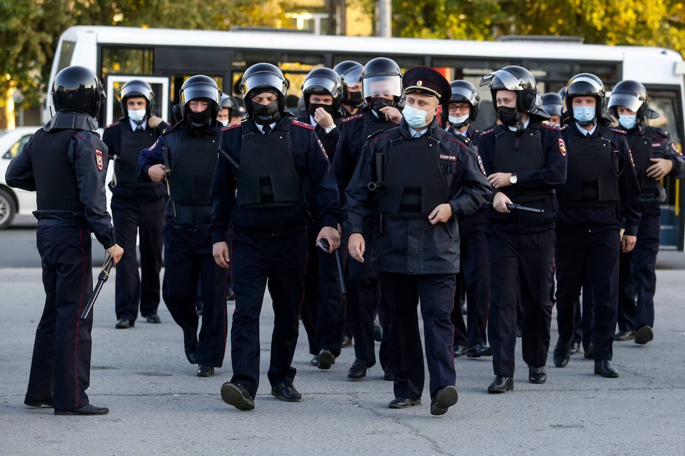 Fotos: Más de 350 detenidos en Rusia en protestas por la movilización de 300.000 reservistas para la guerra de Ucrania