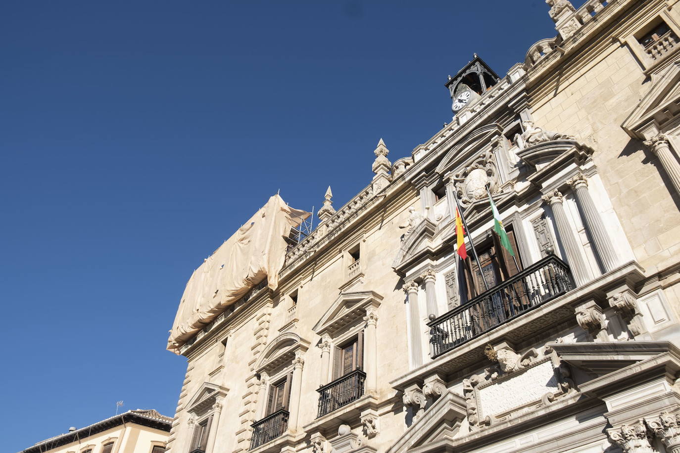 Palacio de la Real Chancillería, sede del TSJA. 
