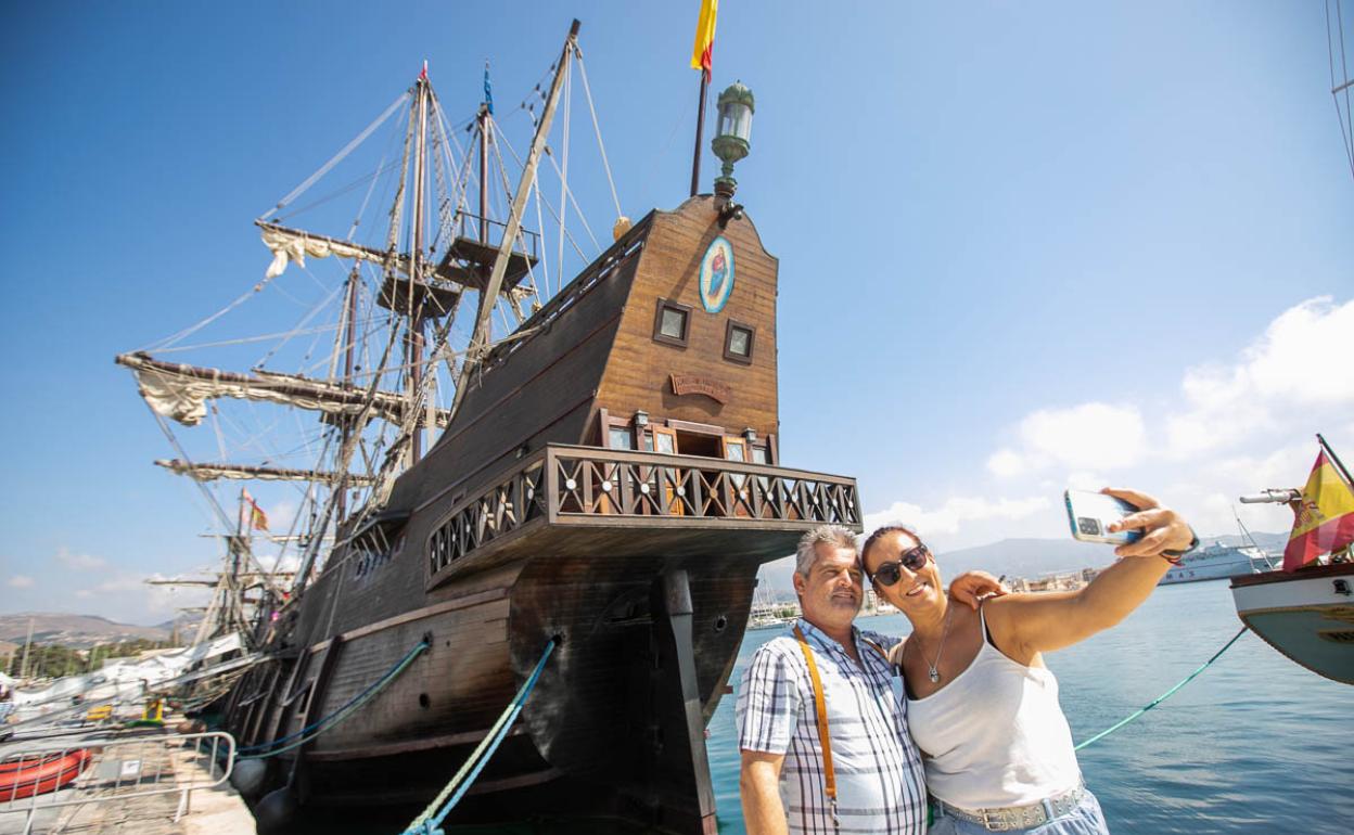 dentro de un galeón