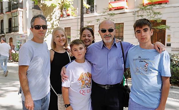 Antonio Mesa y familia Mesa.