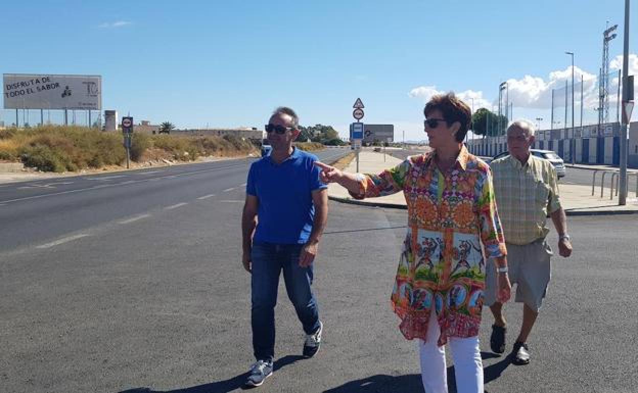 ALMERIA Infraestructuras | El PSOE denuncia el incumplimiento del PP de la conexión peatonal entre El Alquián y Retamar