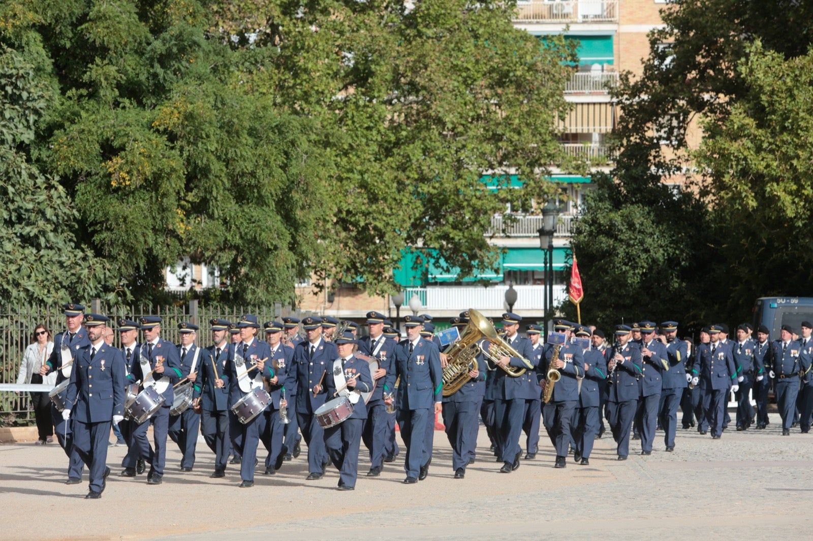 Jura de bandera de civiles en la Base Aérea de Armilla