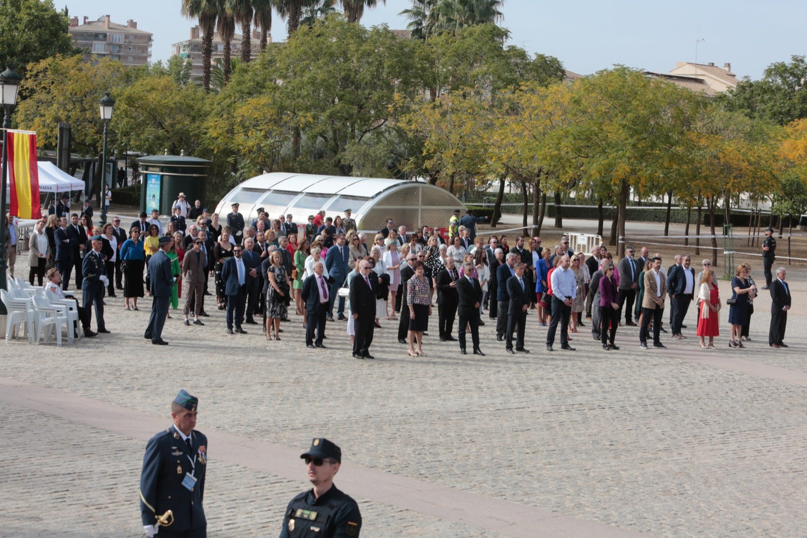Jura de bandera de civiles en la Base Aérea de Armilla