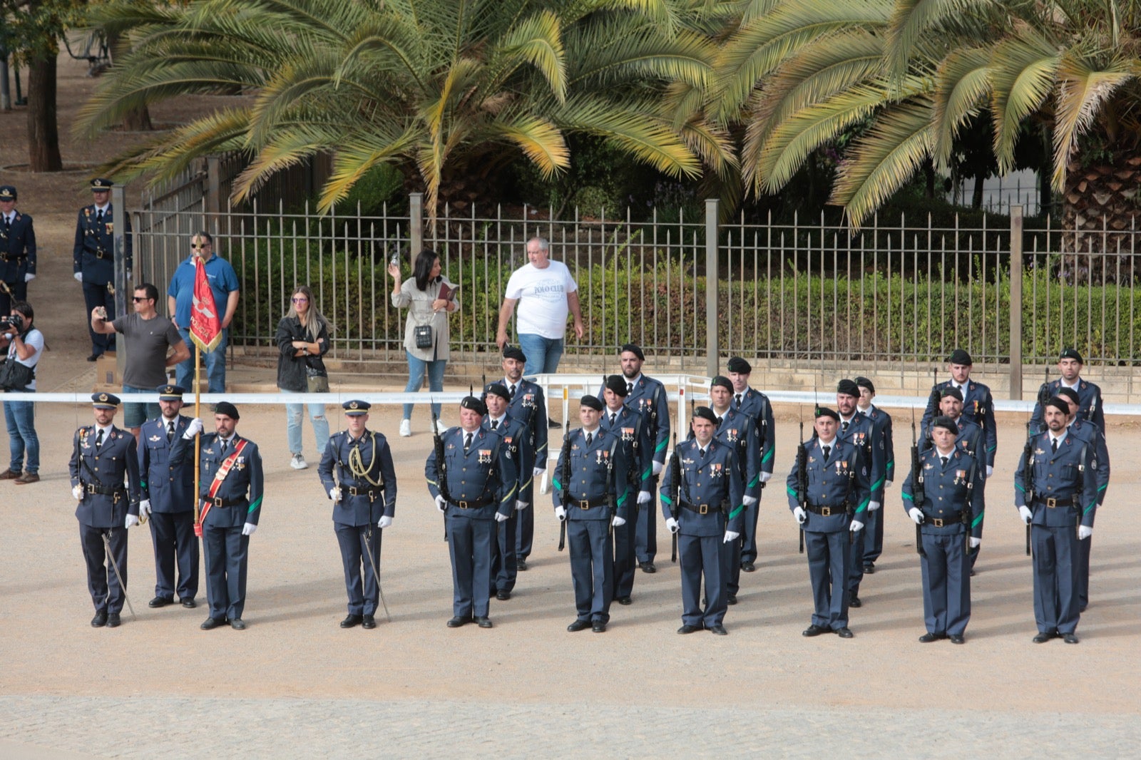 Jura de bandera de civiles en la Base Aérea de Armilla