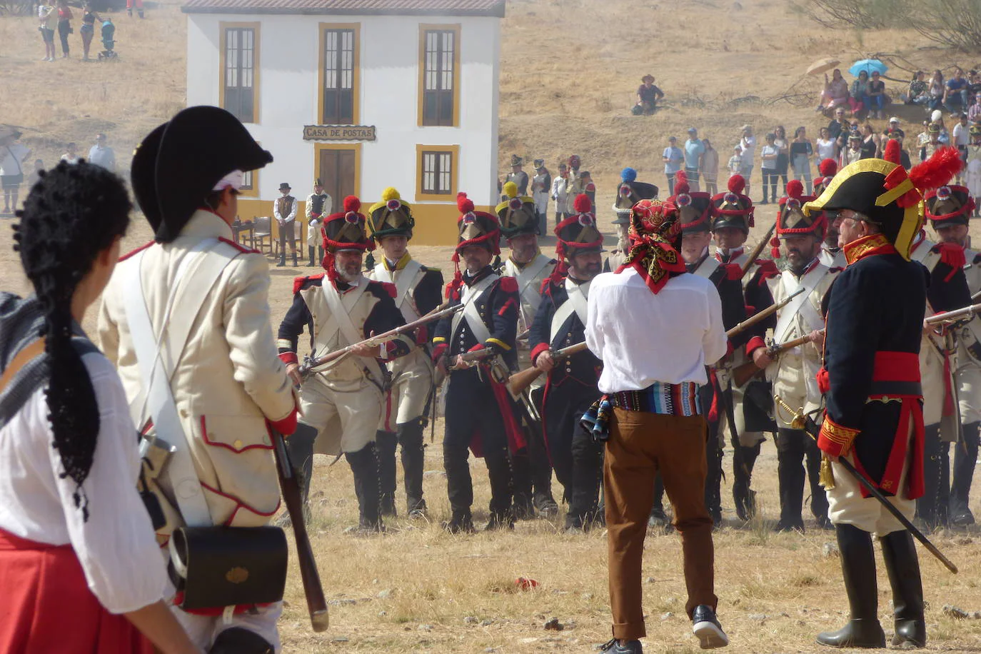 Bailén revive la batalla de 1808 contra los franceses con más de 300 participantes