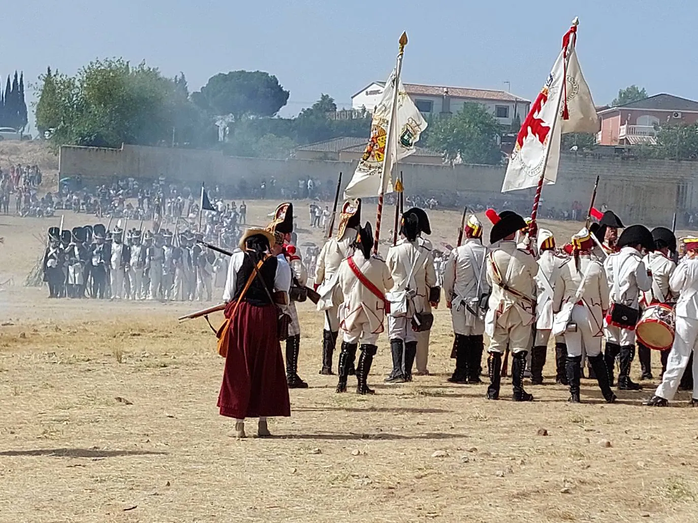 Bailén revive la batalla de 1808 contra los franceses con más de 300 participantes