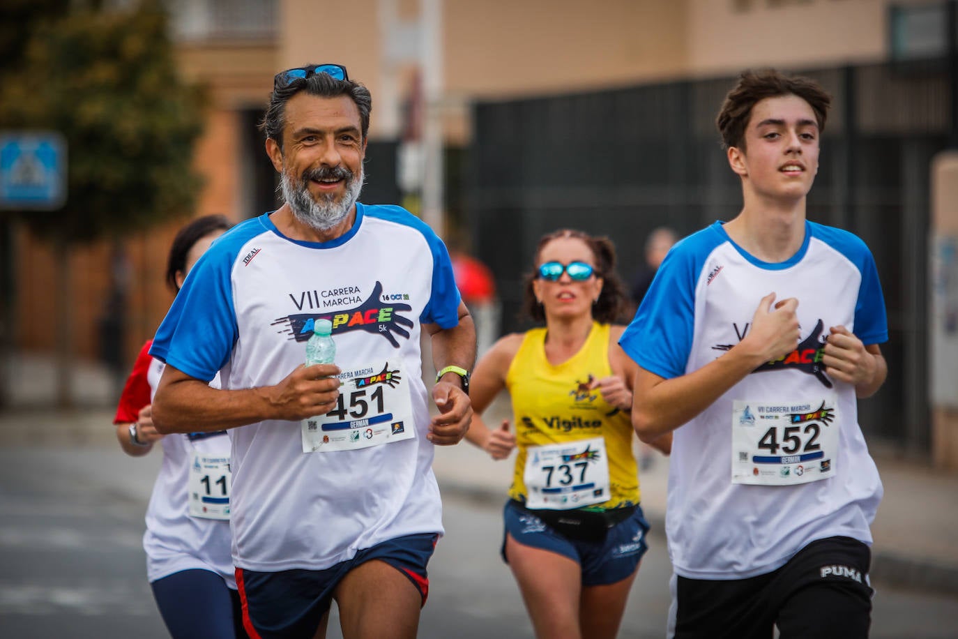 El lema de la carrera es 'Ahora te toca a ti'.