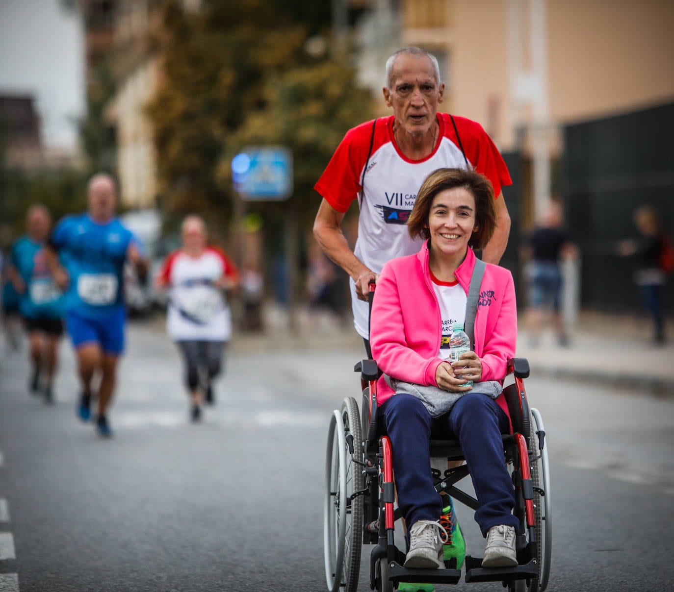 El lema de la carrera es 'Ahora te toca a ti'.