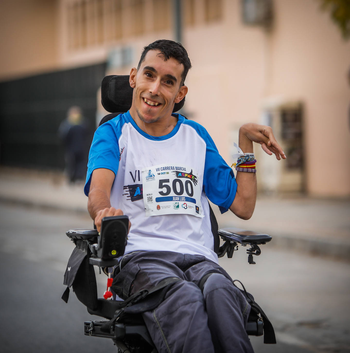 El lema de la carrera es 'Ahora te toca a ti'.