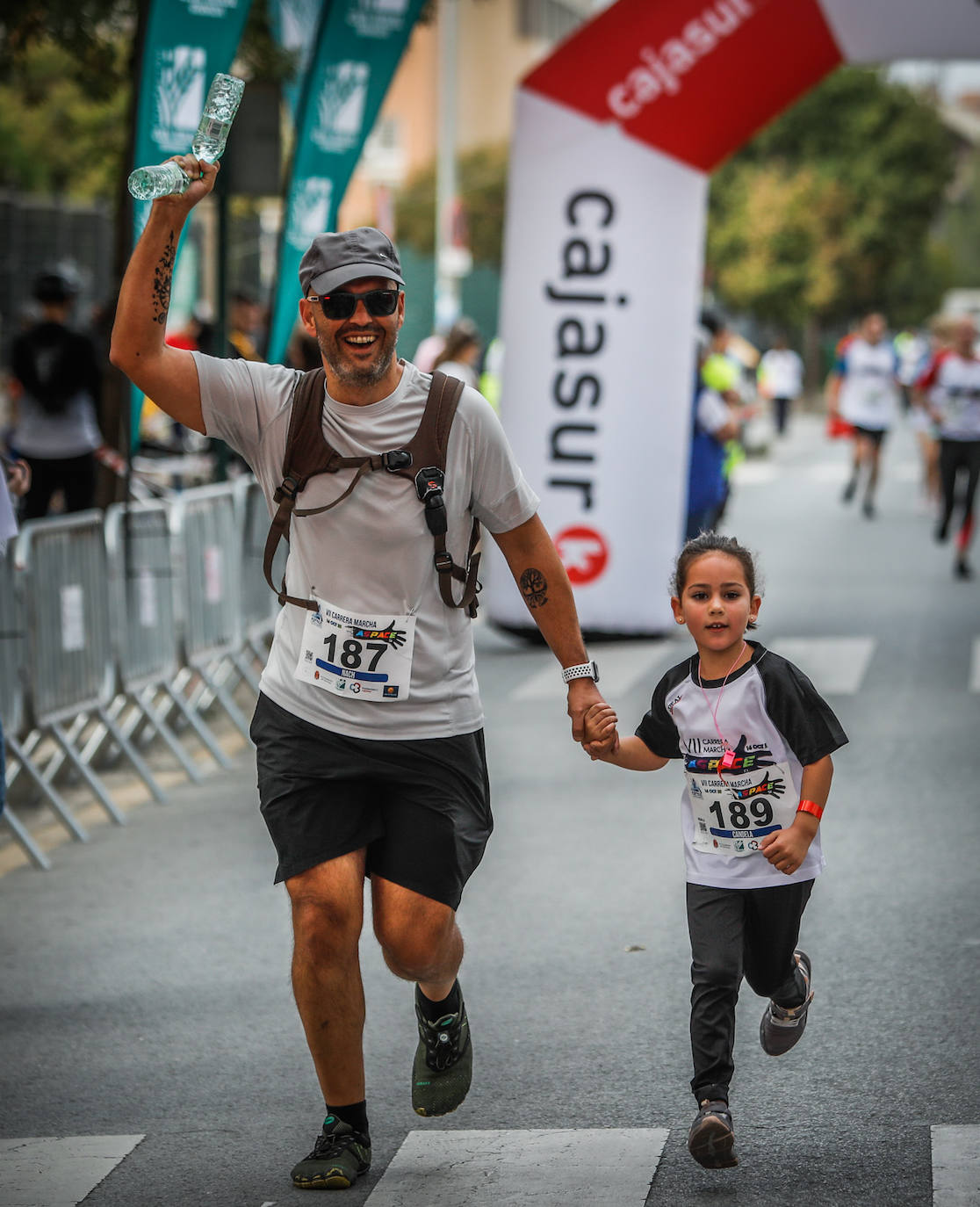 El lema de la carrera es 'Ahora te toca a ti'.