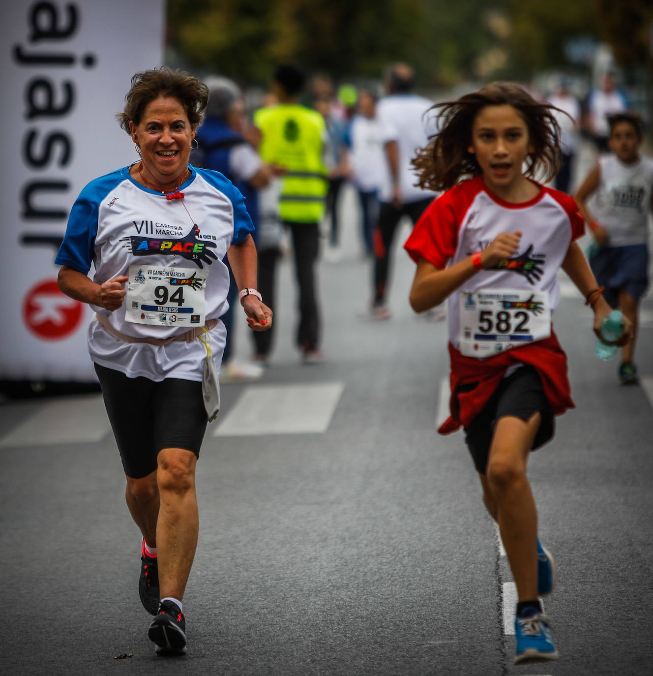 El lema de la carrera es 'Ahora te toca a ti'.