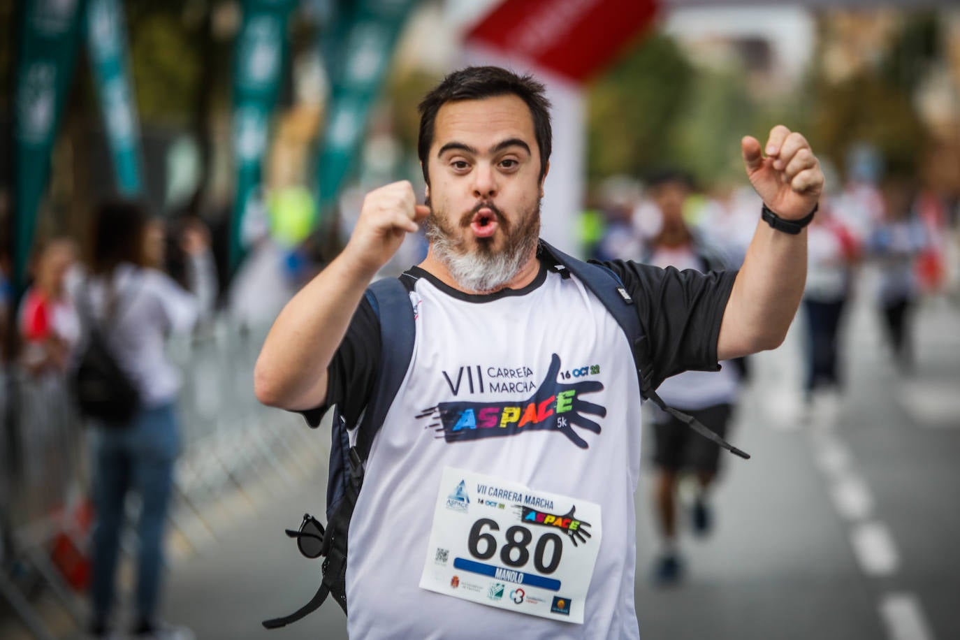 El lema de la carrera es 'Ahora te toca a ti'.