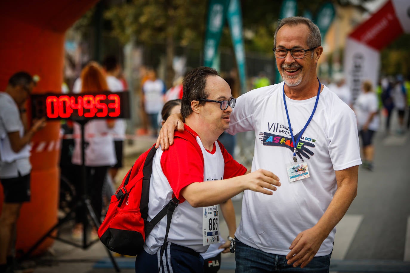 El lema de la carrera es 'Ahora te toca a ti'.