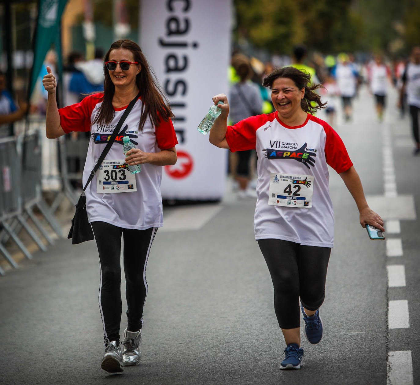 El lema de la carrera es 'Ahora te toca a ti'.