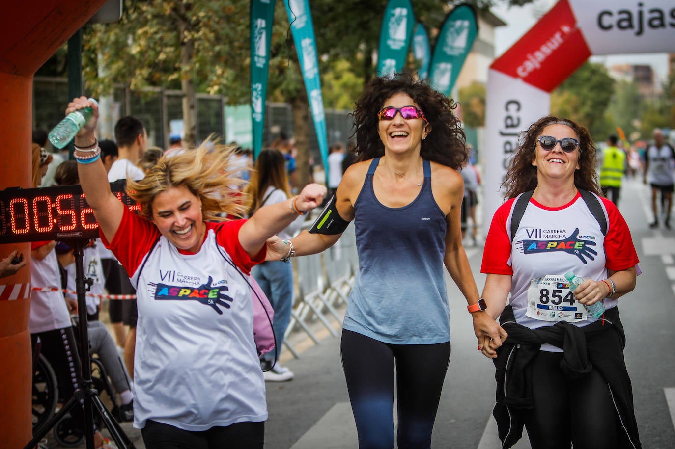 El lema de la carrera es 'Ahora te toca a ti'.