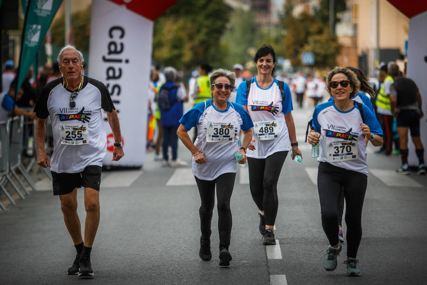 El lema de la carrera es 'Ahora te toca a ti'.