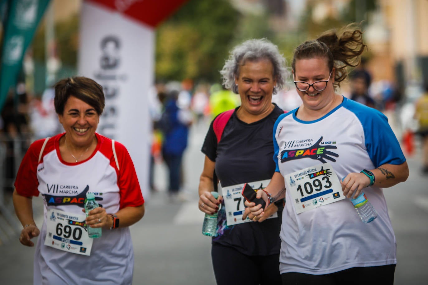 El lema de la carrera es 'Ahora te toca a ti'.