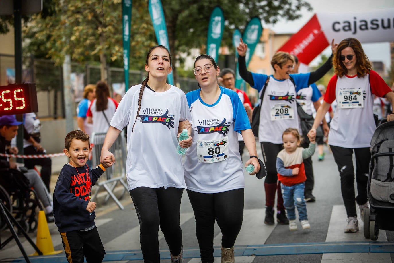 El lema de la carrera es 'Ahora te toca a ti'.