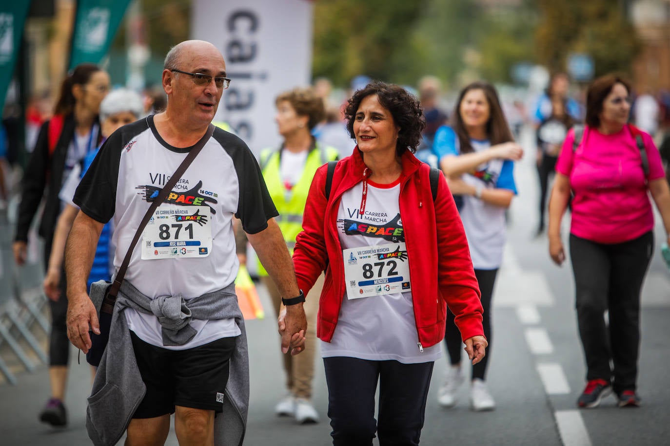 El lema de la carrera es 'Ahora te toca a ti'.