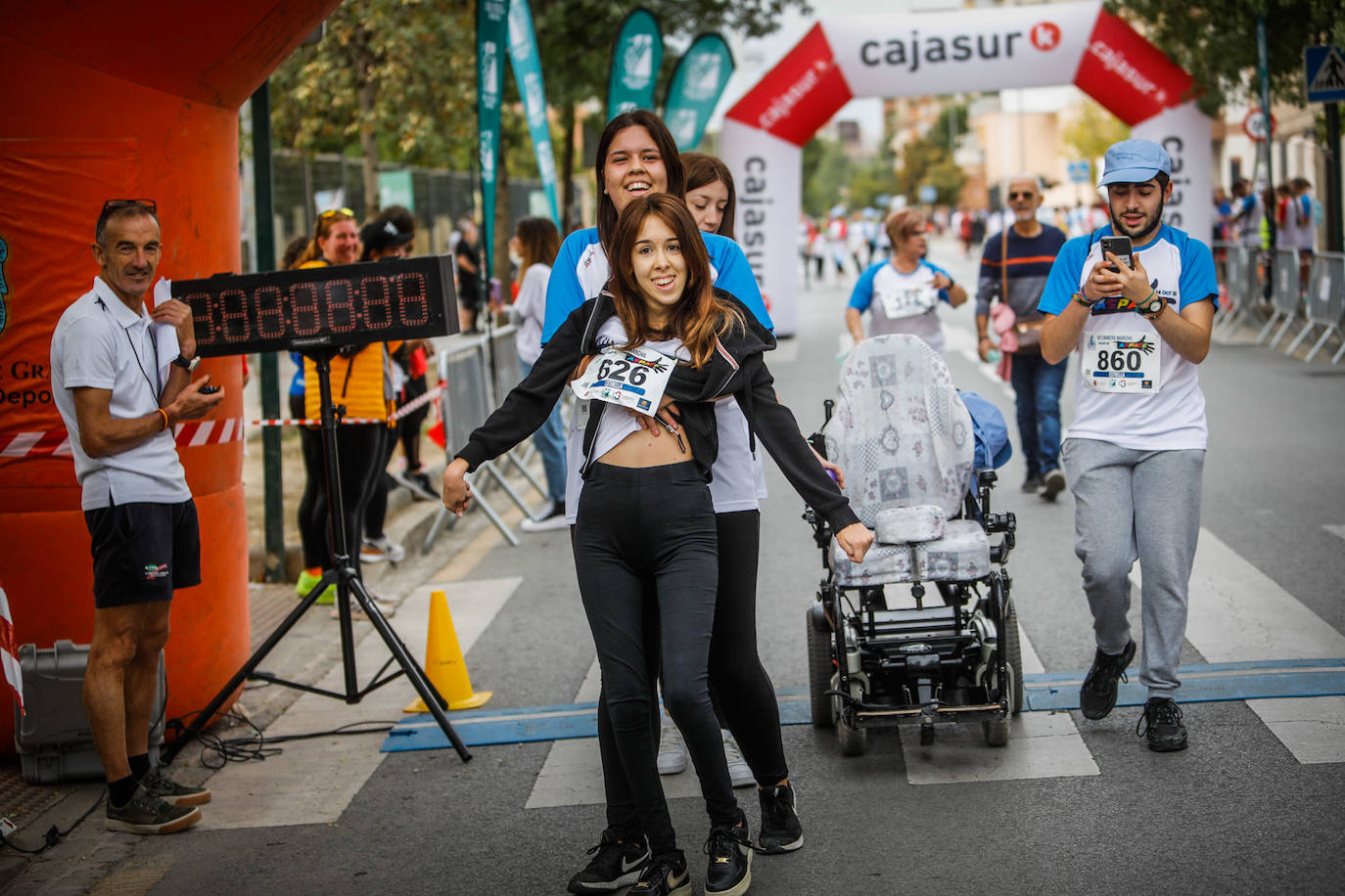 El lema de la carrera es 'Ahora te toca a ti'.