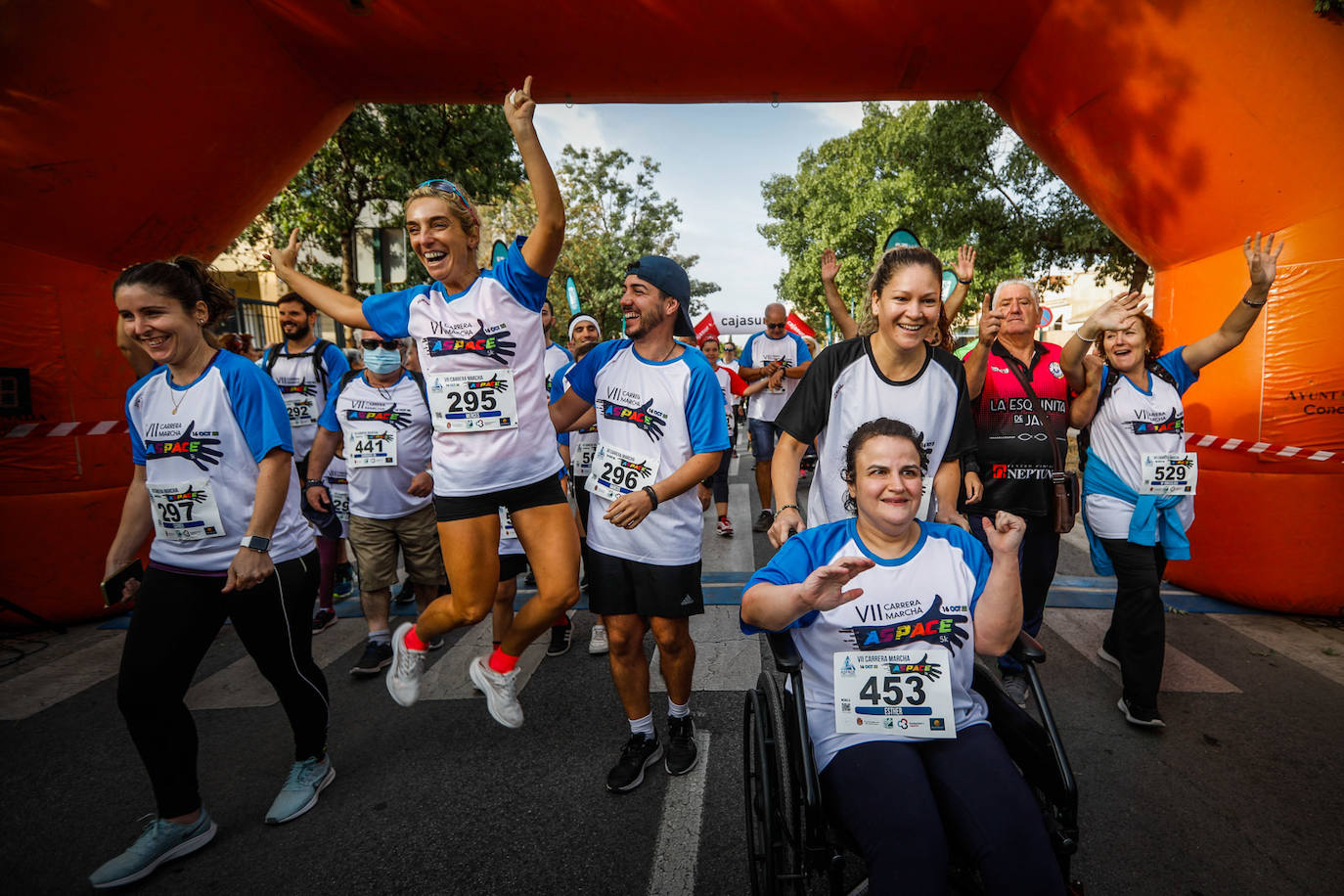 El lema de la carrera es 'Ahora te toca a ti'.