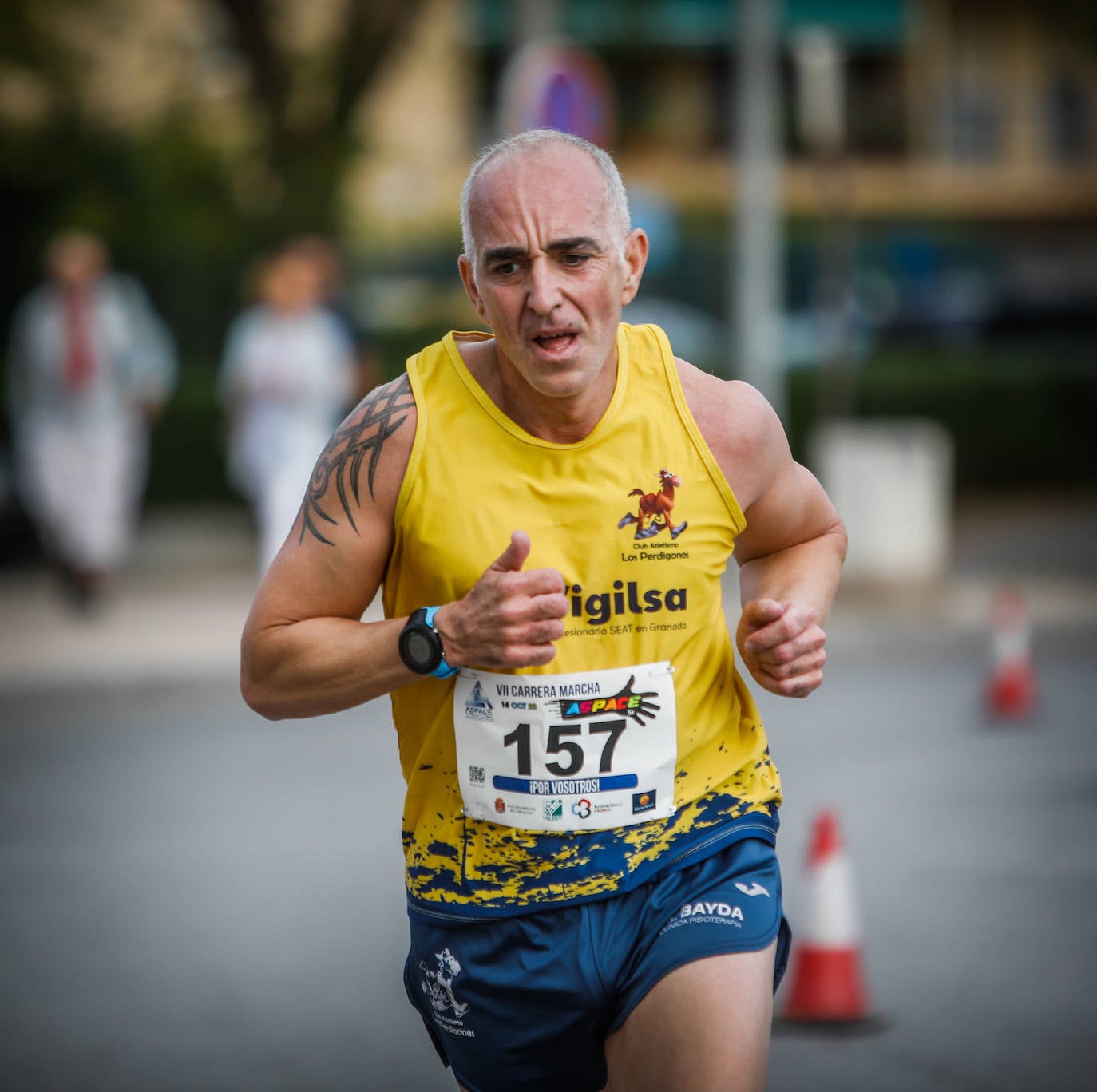 El lema de la carrera es 'Ahora te toca a ti'.