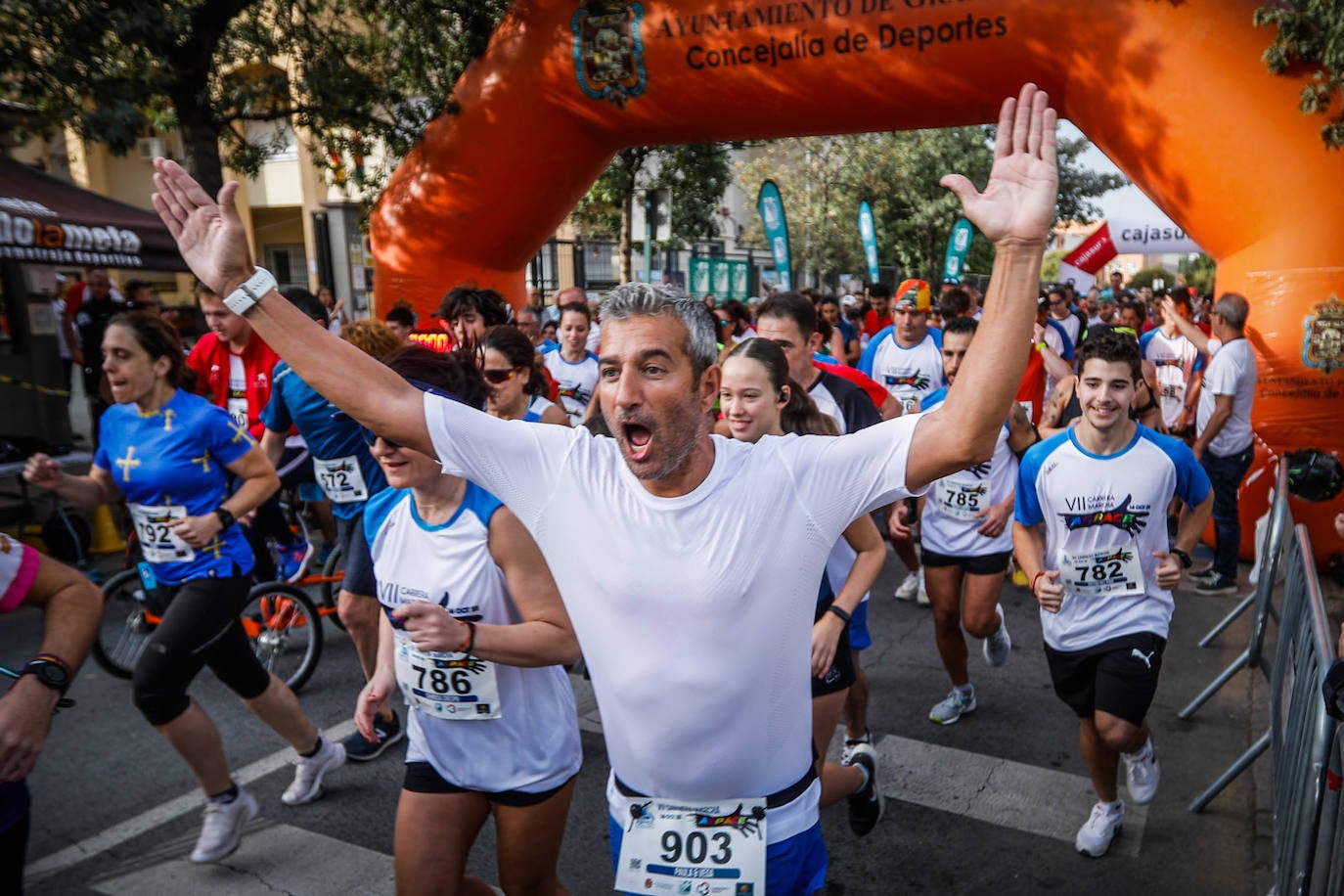 El lema de la carrera es 'Ahora te toca a ti'.