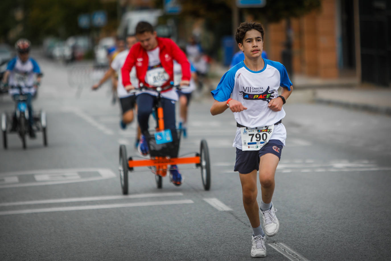 El lema de la carrera es 'Ahora te toca a ti'.