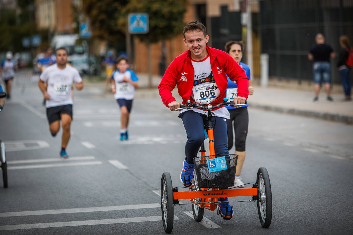 El lema de la carrera es 'Ahora te toca a ti'.