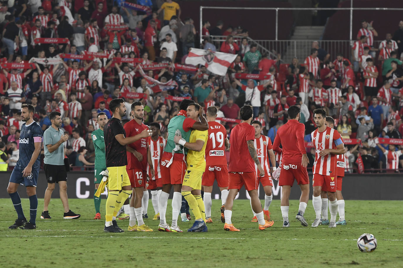 Fotos: Las mejores imágenes del UD Almería-Girona