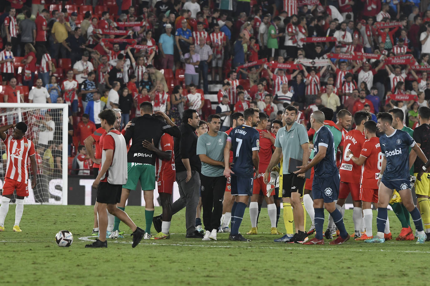 Fotos: Las mejores imágenes del UD Almería-Girona