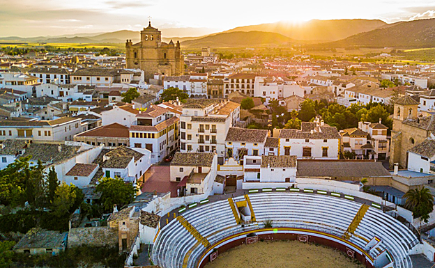 Vista general del municipio de Huéscar