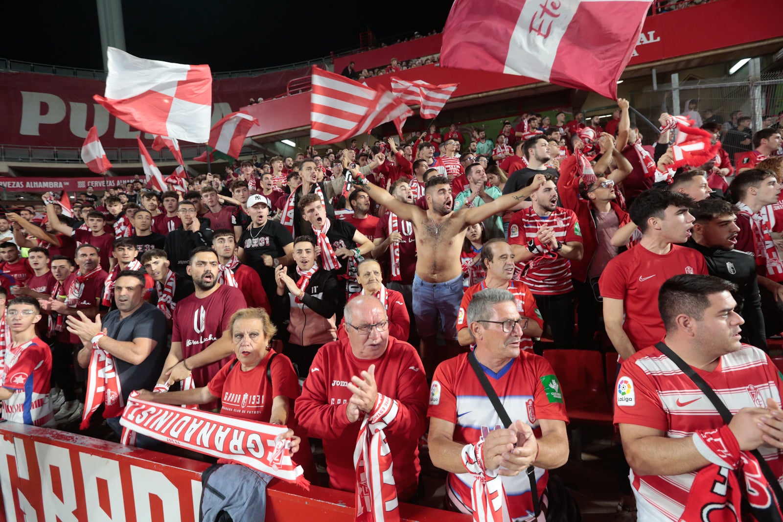 Fotos: Encuéntrate en la grada del Nuevo Los Cármenes en el Granada-Zaragoza