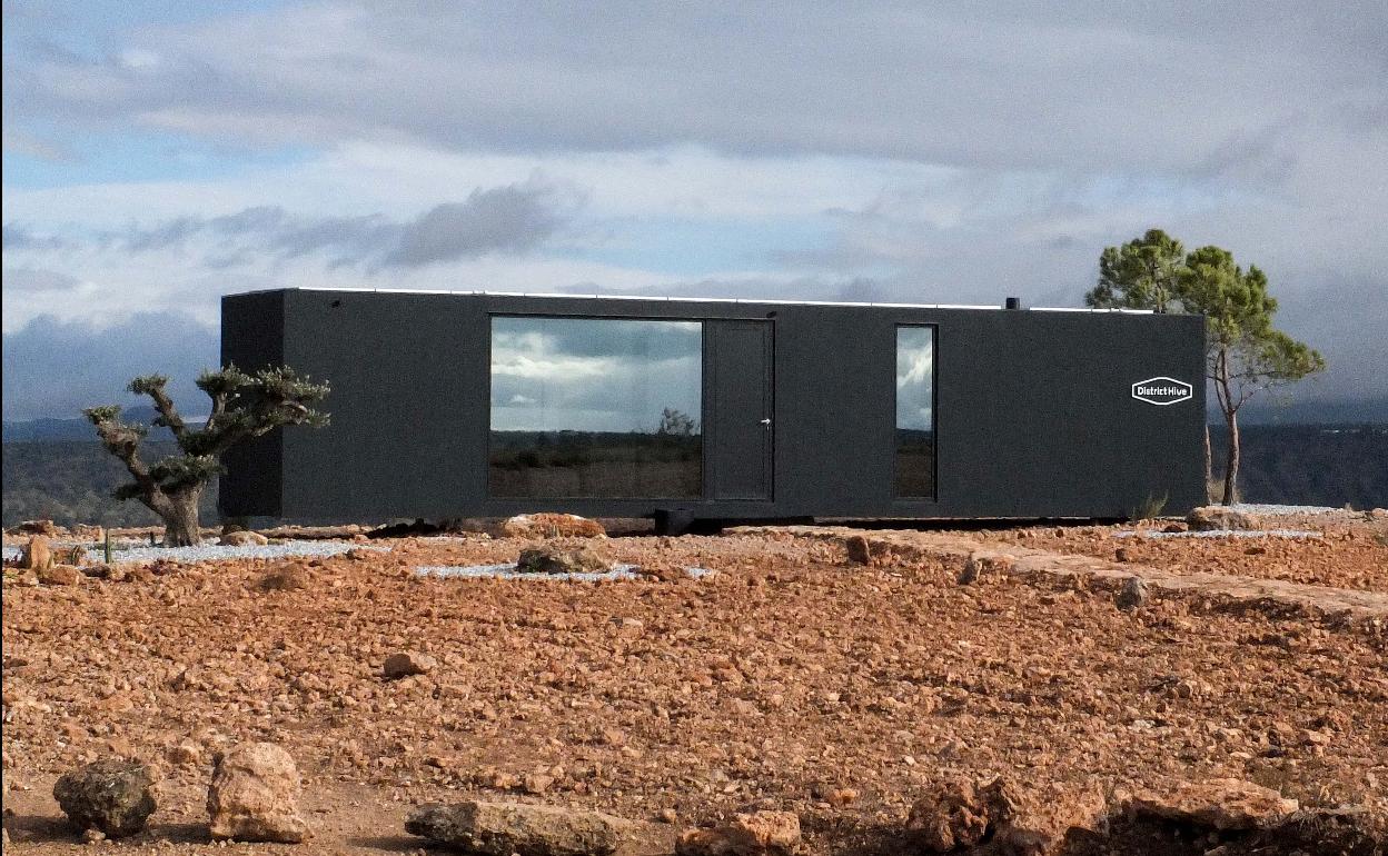 El hotel cápsula de Gorafe.