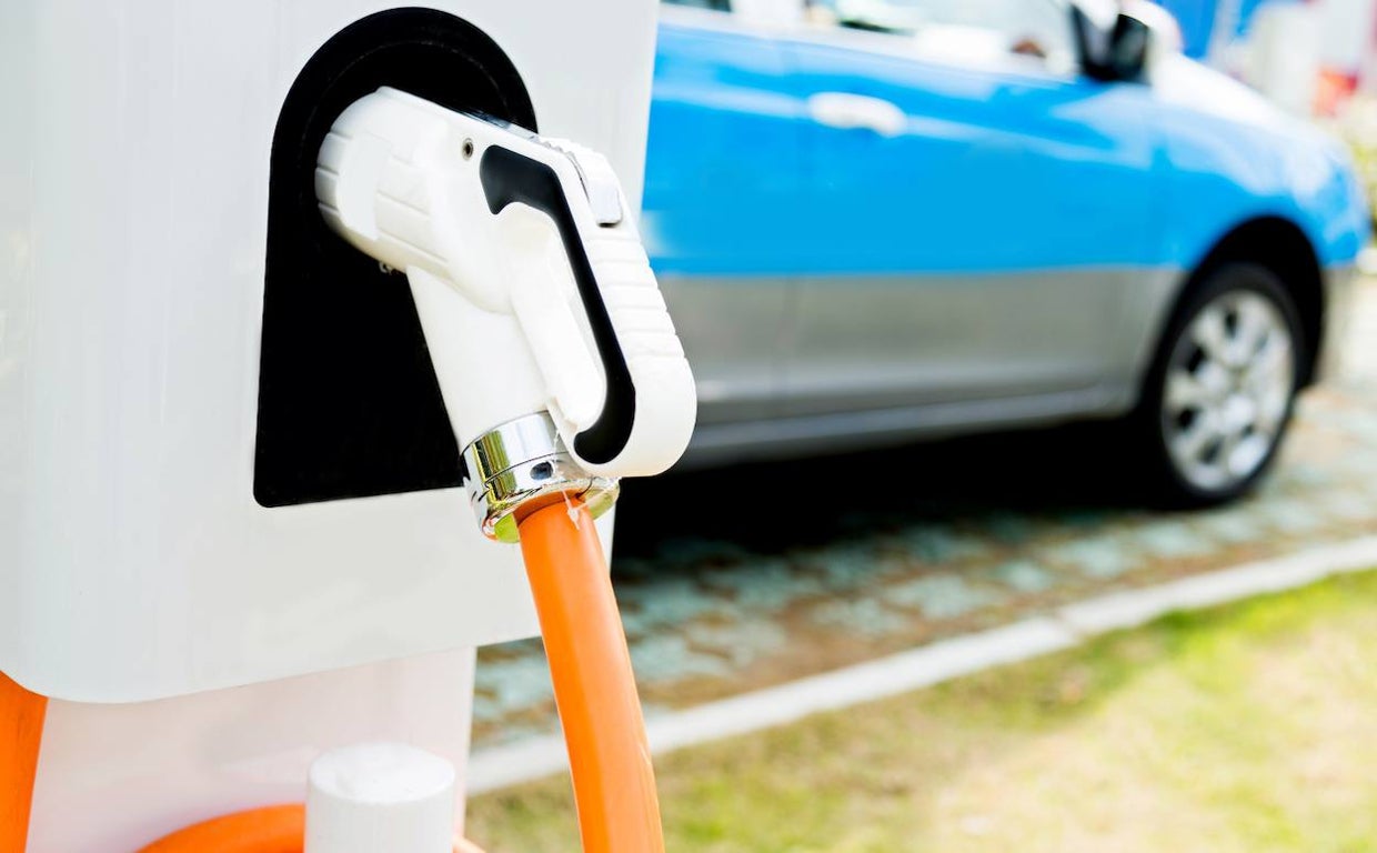 Punto de recarga para coche eléctrico