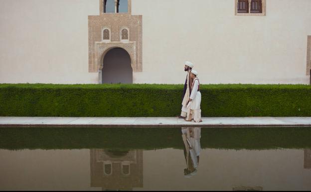 Patio de la alberca del palacio de Comares. 