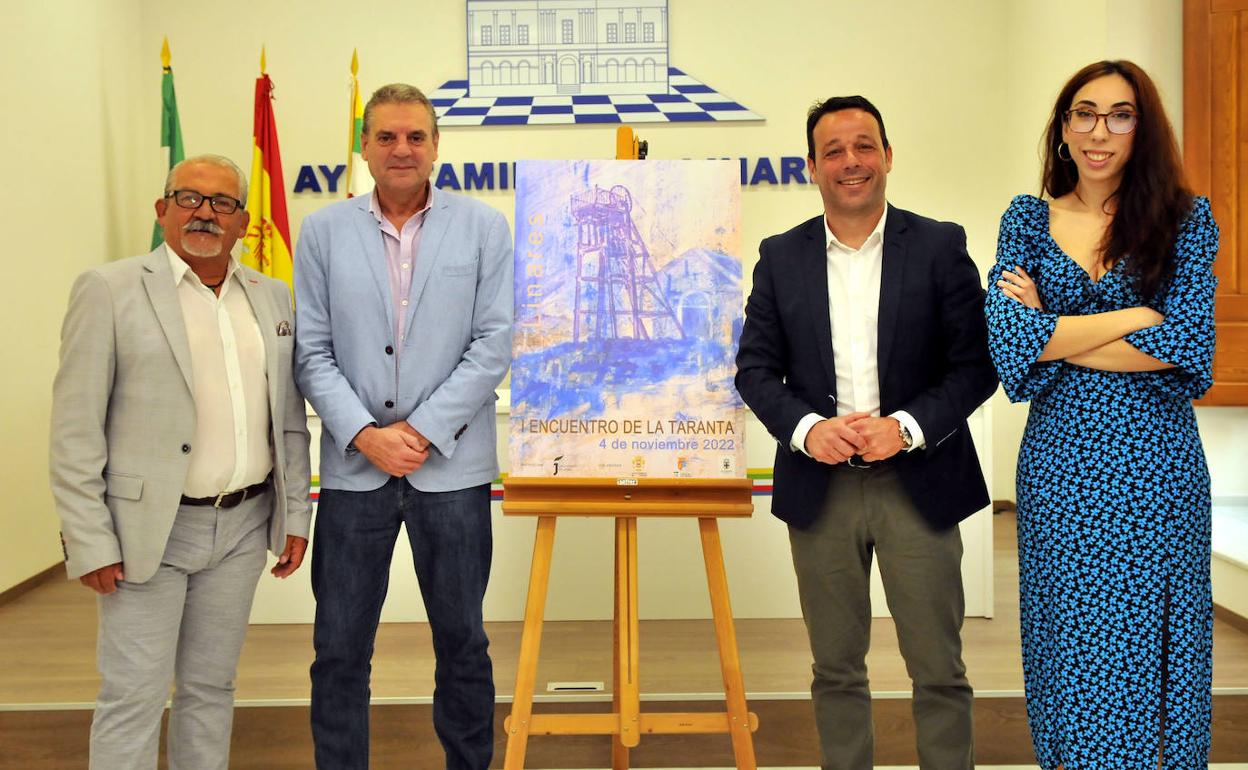 José Heredia, Ángel Vera, Javier Perales y Sheila Carmona. 