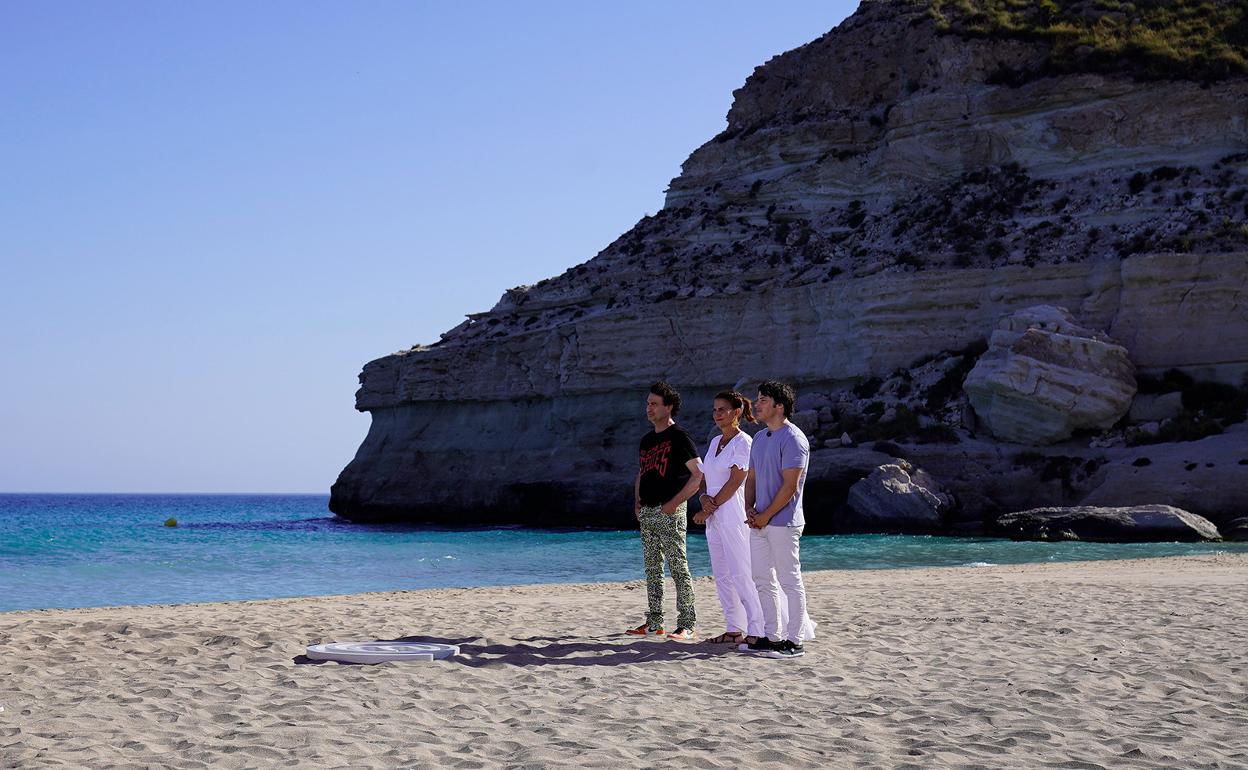 Pepe Rodríguez, Samantha Vallejo-Nagera y Jordi Cruz, jurado de Masterchef. 