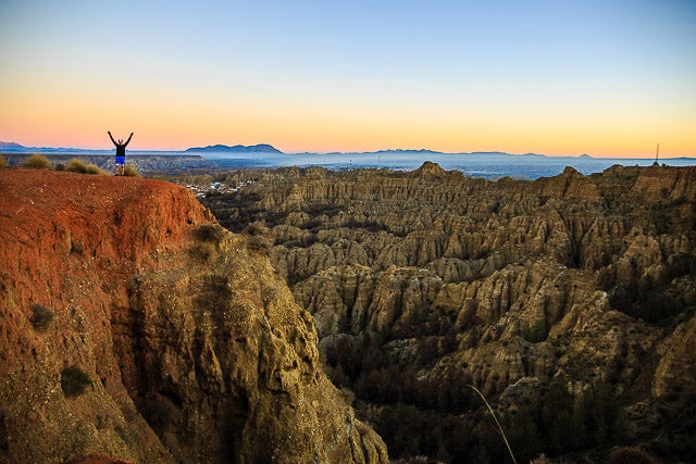 Mirador del Fin del Mundo, en Beas de Guadix. 